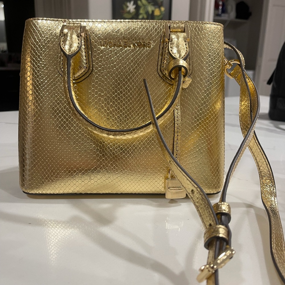 Gold Michael Kors - small handbag